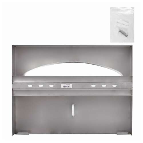  Диспенсер для покрытий на унитаз laima professional inox, (v1) 1/2, нержавеющая сталь, зеркальный, 605703 | Диспенсеры для одноразовых покрытий на унитаз