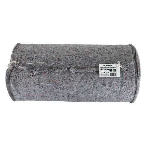  Полотно хпп холстопрошивное плотное серое, 0,75х50м, 240(±10)г/м2, шаг 2,5мм, laima премиум, 603587 | Технические ткани в рулоне