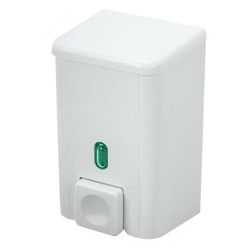  Дозатор для жидкого мыла и антисептика prima nova, наливной, белый, 0,5 л, sd01 | Дозаторы для жидкого мыла