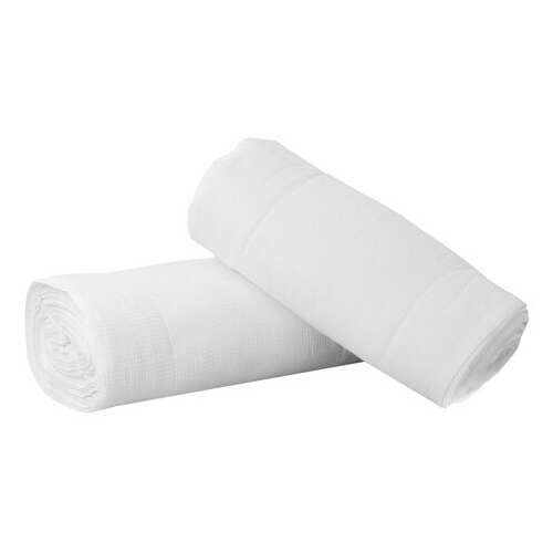  Полотно вафельное отбеленное, рулон 0,45х60 м, в пакете, плотность 100 (±10) г/м2, laima, 609573 | Технические ткани в рулоне