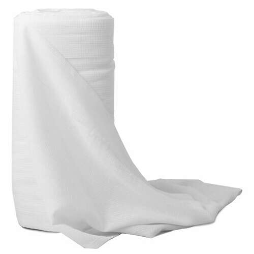  Полотно вафельное, узбекистан, отбеленное, рулон 0,45х50 м, плотность 200 (±5) г/м2, в пакете, laima, 607528 | Технические ткани в рулоне