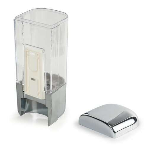  Дозатор для жидкого мыла laima, наливной, 0,5 л, хром, abs-пластик, 601793 | Дозаторы для жидкого мыла