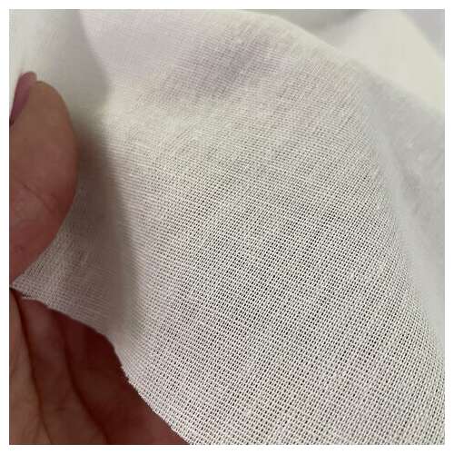  Полотно техническое бязь отбеленная гост, рулон 1,5х50 м, плотность 140 (±5) г/м2, в пакете, laima, 607520 | Технические ткани в рулоне