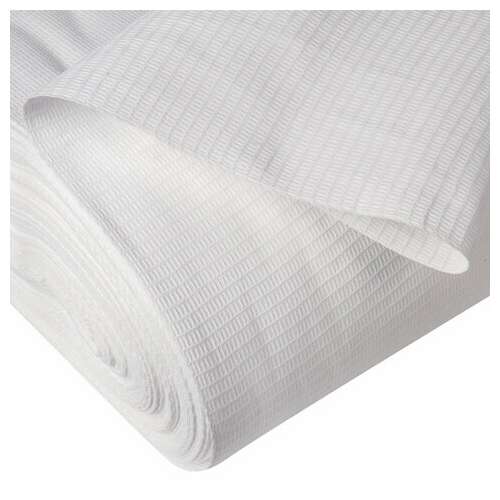  Полотно вафельное отбеленное, рулон 0,45х60 м, плотность 110 (±10) г/м2, laima, 607518, гс | Технические ткани в рулоне