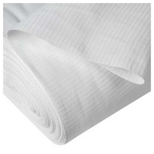  Полотно вафельное отбеленное, рулон 0,40х50 м, в пакете, плотность 120 (±10) г/м2, laima, 609572 | Технические ткани в рулоне