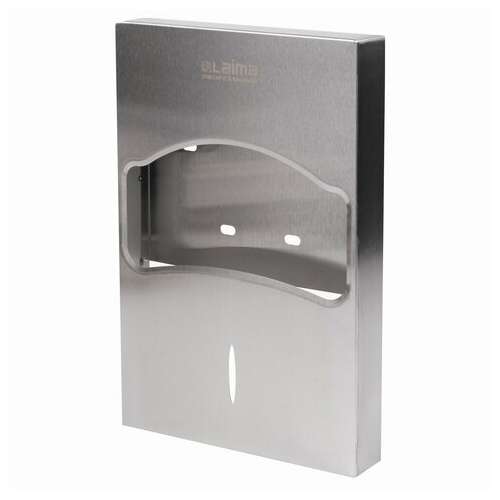  Диспенсер для покрытий на унитаз laima professional inox, 1/4 сложения, нержавеющая сталь, матовый, 605704 | Диспенсеры для одноразовых покрытий на унитаз