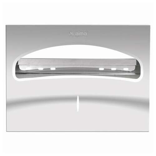  Диспенсер для покрытий на унитаз laima professional inox, (v1) 1/2, нержавеющая сталь, зеркальный, 605703 | Диспенсеры для одноразовых покрытий на унитаз