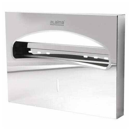  Диспенсер для покрытий на унитаз laima professional inox, (v1) 1/2, нержавеющая сталь, зеркальный, 605703 | Диспенсеры для одноразовых покрытий на унитаз