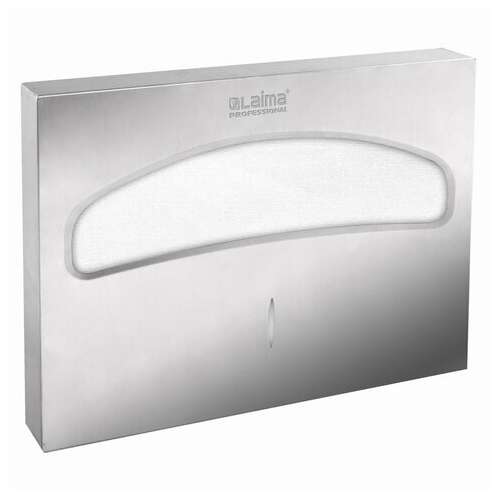  Диспенсер для покрытий на унитаз laima professional inox, (v1) 1/2, нержавеющая сталь, матовый, 605702 | Диспенсеры для одноразовых покрытий на унитаз