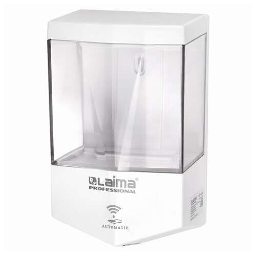  Дозатор для жидкого мыла laima classic, наливной, сенсорный, 0,6 л, abs-пластик, белый, 607315 | Дозаторы для жидкого мыла