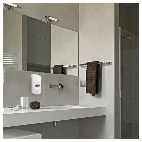  Дозатор для мыла-пены laima professional classic, наливной, 0,6 л, белый, abs-пластик, 606680 | Дозаторы для жидкого мыла