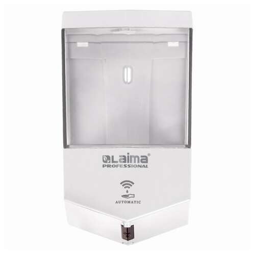  Дозатор для жидкого мыла laima classic, наливной, сенсорный, 0,6 л, abs-пластик, белый, 607315 | Дозаторы для жидкого мыла