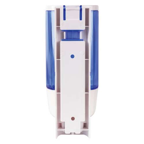  Дозатор для жидкого мыла laima, наливной, 0,38 л., белый (тонированный), abs-пластик, 603921 | Дозаторы для жидкого мыла