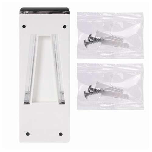  Дозатор для жидкого мыла laima, наливной, 0,48 л, хром, abs-пластик, 605053 | Дозаторы для жидкого мыла