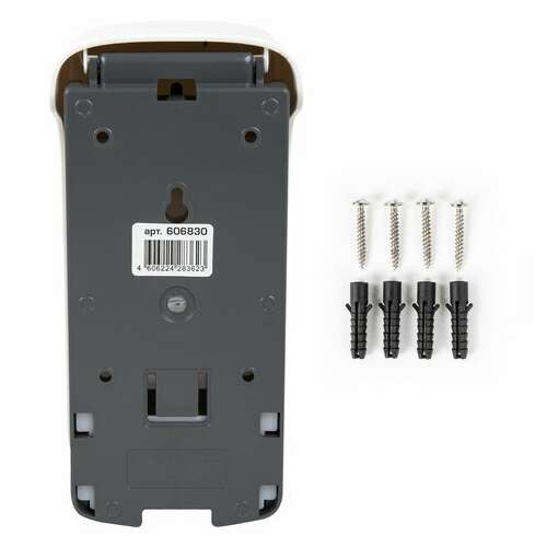  Дозатор для мыла-пены ultra laima professional, наливной, 0,5 л, белый, abs-пластик, 606830 | Дозаторы для жидкого мыла