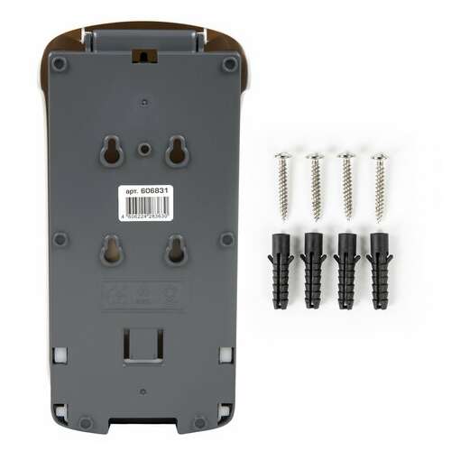  Дозатор для жидкого мыла ultra laima professional, наливной, 1 л, белый, abs-пластик, 606831 | Дозаторы для жидкого мыла