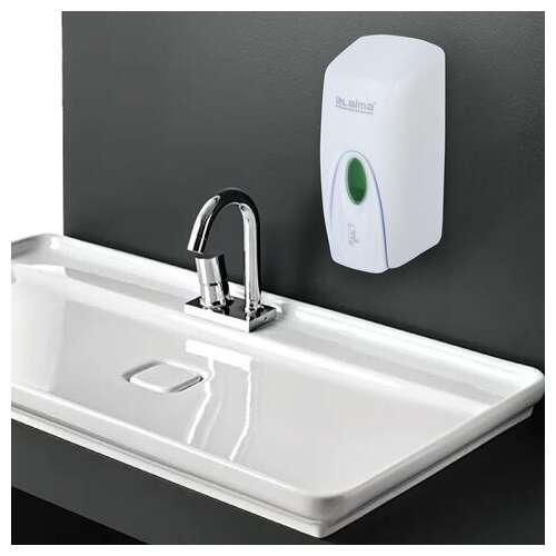  Дозатор для жидкого мыла laima professional original, наливной, 1 л, белый, abs-пластик, 605782 | Дозаторы для жидкого мыла