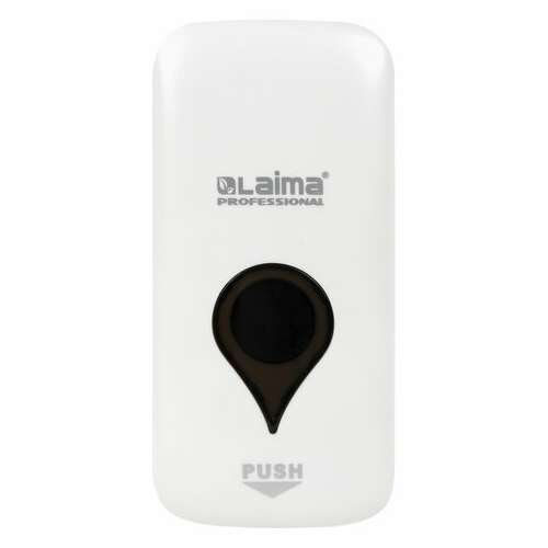  Дозатор для мыла-пены ultra laima professional, наливной, 0,5 л, белый, abs-пластик, 606830 | Дозаторы для жидкого мыла