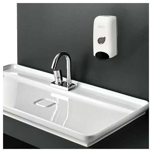  Дозатор для мыла-пены laima professional eco, наливной, 1 л, белый, abs-пластик, 606552 | Дозаторы для жидкого мыла