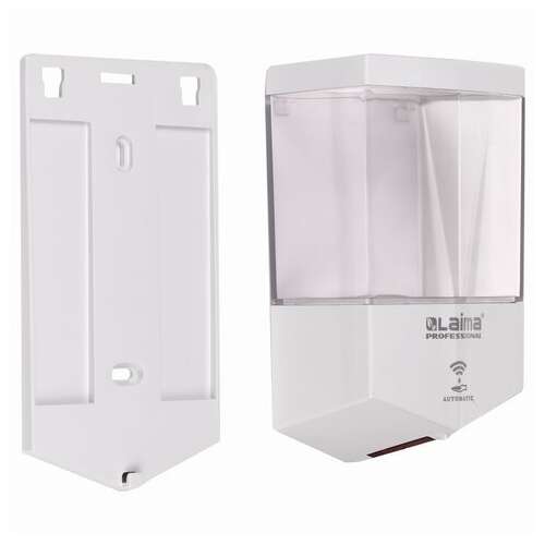  Дозатор для жидкого мыла laima classic, наливной, сенсорный, 0,6 л, abs-пластик, белый, 607315 | Дозаторы для жидкого мыла