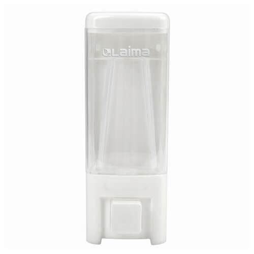  Дозатор для жидкого мыла laima, наливной, 0,48 л, белый, abs пластик, 605052 | Дозаторы для жидкого мыла