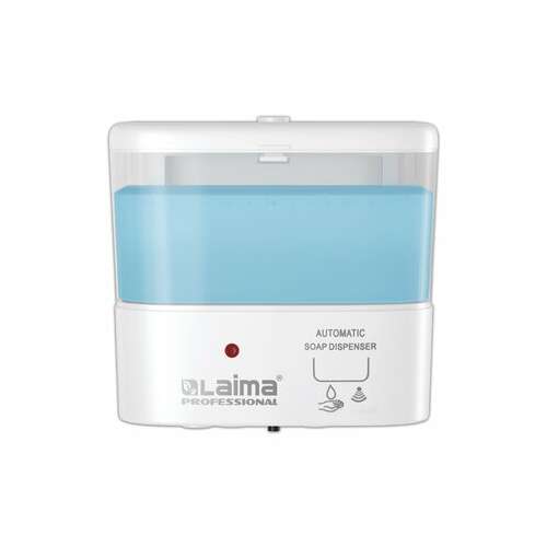  Дозатор для жидкого мыла laima classic, наливной, сенсорный, 0,6 л, abs-пластик, белый, 607316 | Дозаторы для жидкого мыла