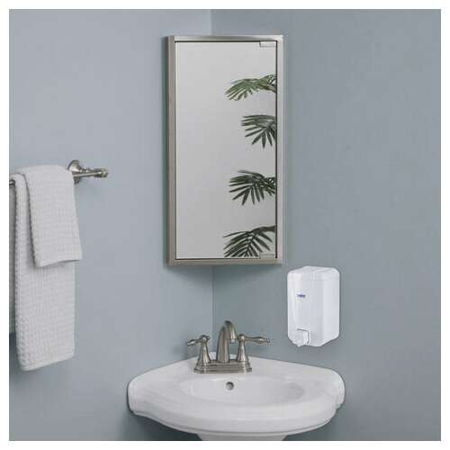  Дозатор для жидкого мыла laima professional lsa, наливной, объем 1 л, цвет белый, 607995, 3430-0 | Дозаторы для жидкого мыла