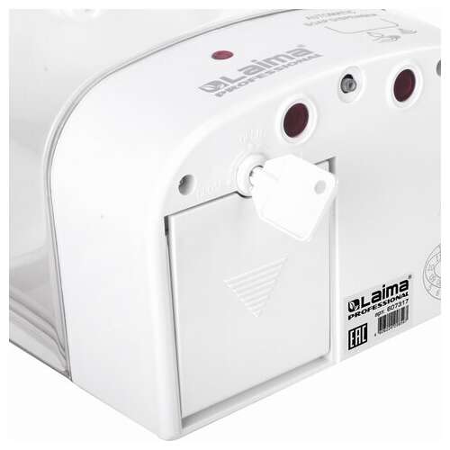  Дозатор для жидкого мыла laima classic, наливной, сенсорный, 1 л, abs-пластик, белый, 607317 | Дозаторы для жидкого мыла