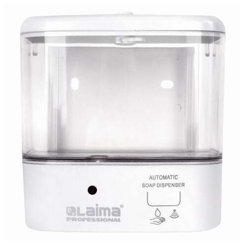  Дозатор для жидкого мыла laima classic, наливной, сенсорный, 1 л, abs-пластик, белый, 607317 | Дозаторы для жидкого мыла