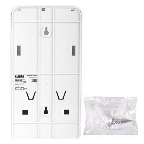  Дозатор сенсорный для жидкого мыла extra laima professional, наливной, 1 л, белый, abs, 608763, 401610 | Дозаторы для жидкого мыла