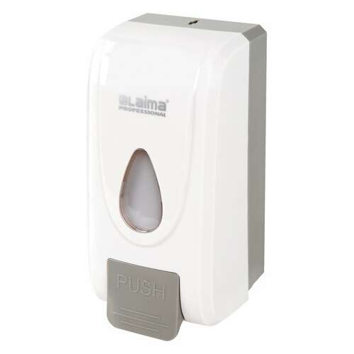  Дозатор для жидкого мыла-пены laima professional economy, наливной, 1 л, abs-пластик, белый, 607322, x-2228-f1 | Дозаторы для жидкого мыла