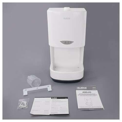  Дозатор для жидкого антисептика laima classic, сенсорный, 1,5 л, спрей, с поддоном, 607320 | Дозаторы для дезинфицирующих средств