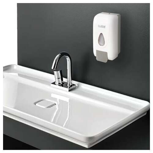  Дозатор для жидкого мыла-пены laima professional economy, наливной, 1 л, abs-пластик, белый, 607322, x-2228-f1 | Дозаторы для жидкого мыла