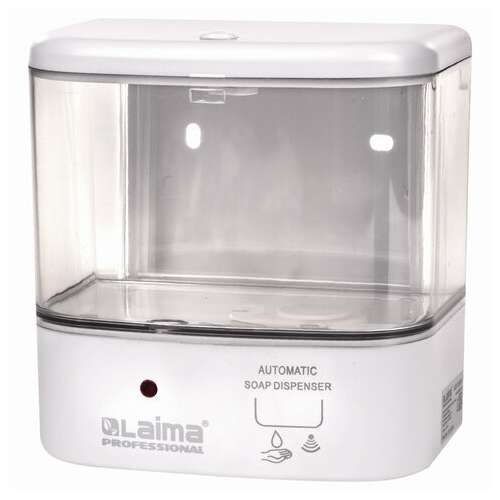  Дозатор для жидкого мыла laima classic, наливной, сенсорный, 1 л, abs-пластик, белый, 607317 | Дозаторы для жидкого мыла