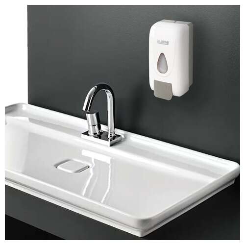  Дозатор для жидкого мыла laima professional economy, наливной, 1 л, abs-пластик, белый, 607321, x-2228-1 | Дозаторы для жидкого мыла