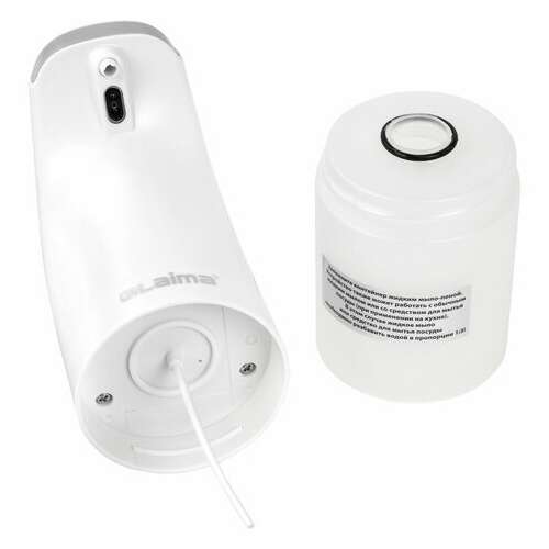  Дозатор для мыла-пены сенсорный настольный laima, наливной, 0,3 л, abs-пластик, белый, 607324, x-5507f | Дозаторы для жидкого мыла