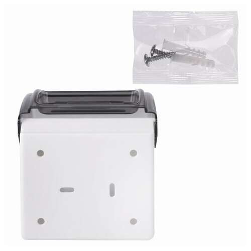  Диспенсер для бытовой туалетной бумаги laima, тонированный серый, 605044 | Держатели для бытовой туалетной бумаги