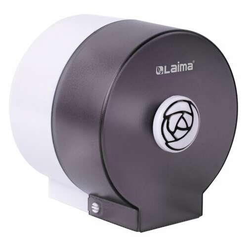  Диспенсер для бытовой туалетной бумаги laima, круглый, тонированный серый, 605046 | Держатели для бытовой туалетной бумаги