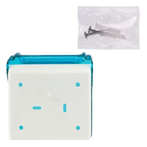  Диспенсер для бытовой туалетной бумаги laima, тонированный голубой, 605043 | Держатели для бытовой туалетной бумаги