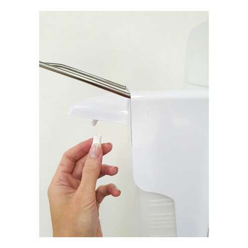  Дозатор локтевой для жидкого мыла и антисептика наливной, 1 л, с еврофлаконом, hor, d004a | Дозаторы локтевые для мыла и антисептиков