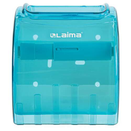  Диспенсер для бытовой туалетной бумаги laima, тонированный голубой, 605043 | Держатели для бытовой туалетной бумаги