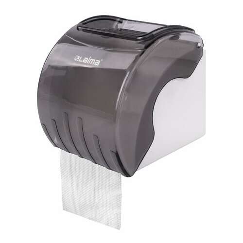  Диспенсер для бытовой туалетной бумаги laima, тонированный серый, 605044 | Держатели для бытовой туалетной бумаги