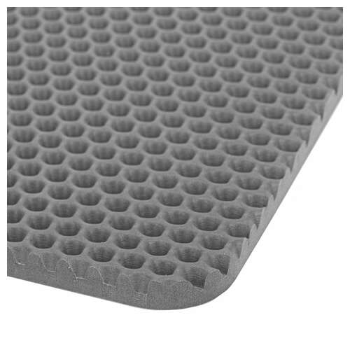  Коврик eva / эва универсальный 35х45 см ячеистый (соты) применим для сушки посуды, кухни, ванной, животных, цвет серый, laima, 608712 | Коврики ячеистые универсальные эва/eva