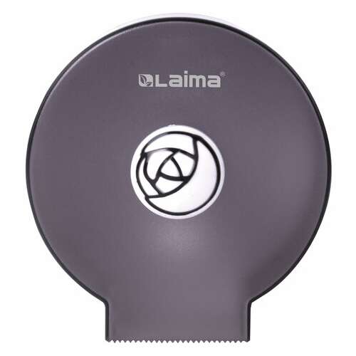  Диспенсер для бытовой туалетной бумаги laima, круглый, тонированный серый, 605046 | Держатели для бытовой туалетной бумаги