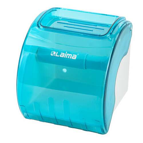  Диспенсер для бытовой туалетной бумаги laima, тонированный голубой, 605043 | Держатели для бытовой туалетной бумаги