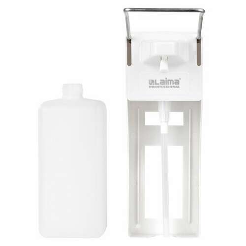 Дозатор локтевой для антисептика и мыла универсальный, с еврофлаконом 1 л, laima, abs-пластик, 607326, x-2265s  Дозатор локтевой для антисептика и мыла универсальный, с еврофлаконом 1 л, laima, abs-пластик, 607326, x-2265s | Дозаторы локтевые для мыла и антисептиков