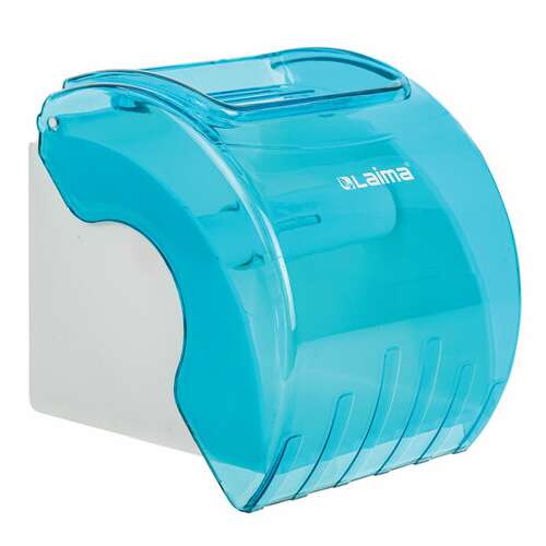  Диспенсер для бытовой туалетной бумаги laima, тонированный голубой, 605043 | Держатели для бытовой туалетной бумаги