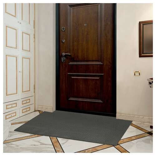  Коврик eva / эва универсальный 68х120 см ячеистый (соты) применим для кухни, ванной, прихожей, животных, авто, цвет серый laima, 608714 | Коврики ячеистые универсальные эва/eva