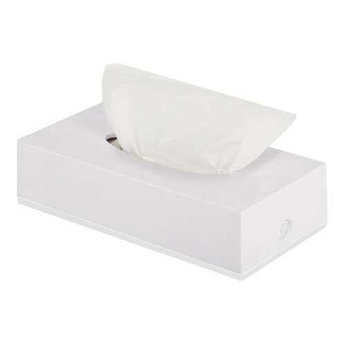  Диспенсер для косметических салфеток laima classic, настольный/настенный, пластиковый, белый, 605392 | Диспенсеры для салфеток настольные