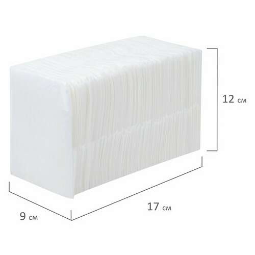  Салфетки бумажные для диспенсера (n2), laima premium, комплект 36 пачек по 300 шт., 20х17 см, белые, 115501 | Салфетки для настольных диспенсеров